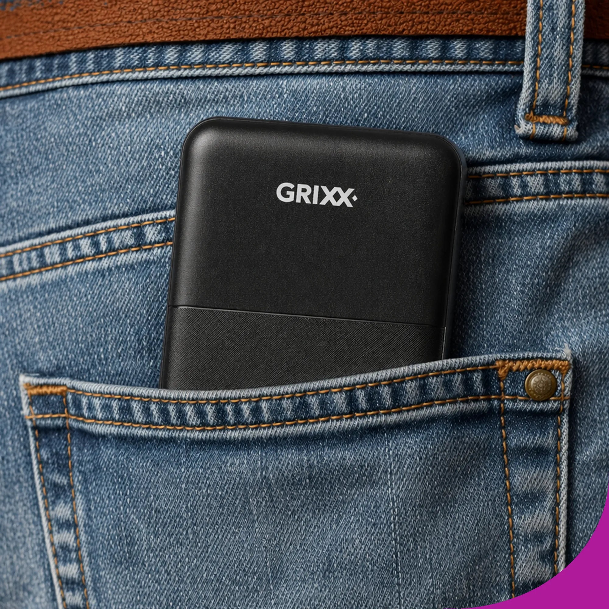 Grixx Powerbank 15000 mAh: your tireless travel companion