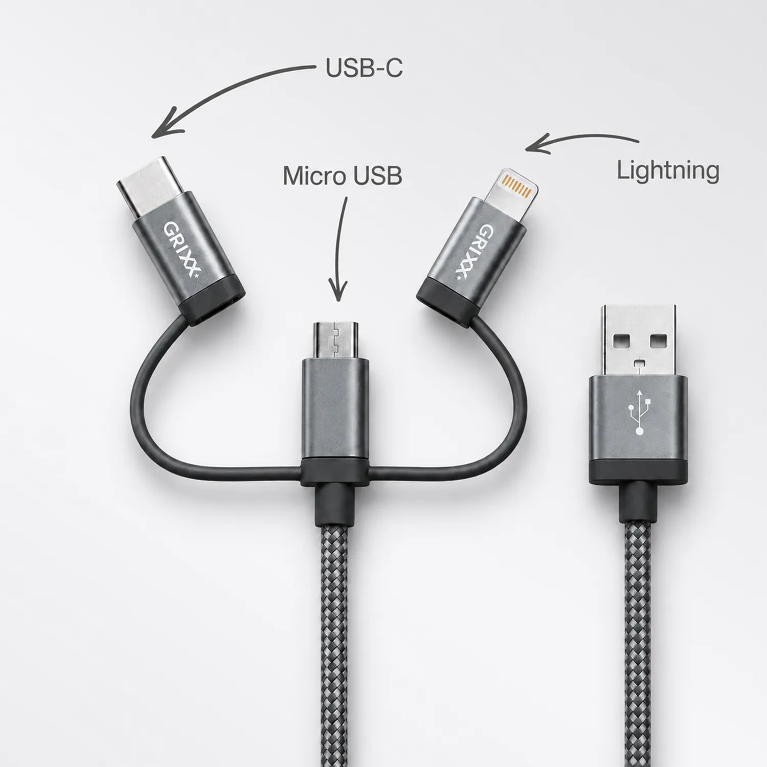3-in-1 Kabel MFI