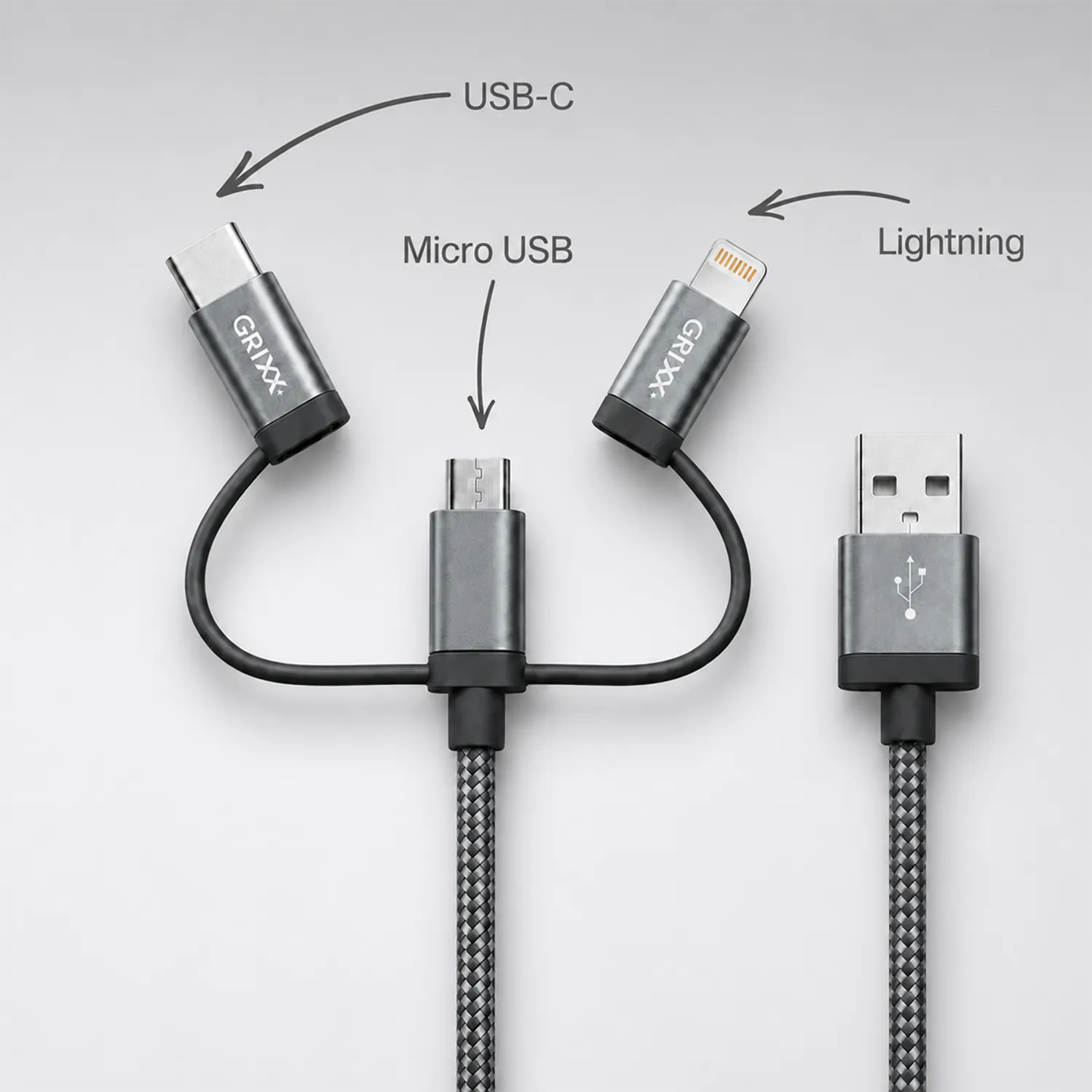 3-in-1 Kabel MFI