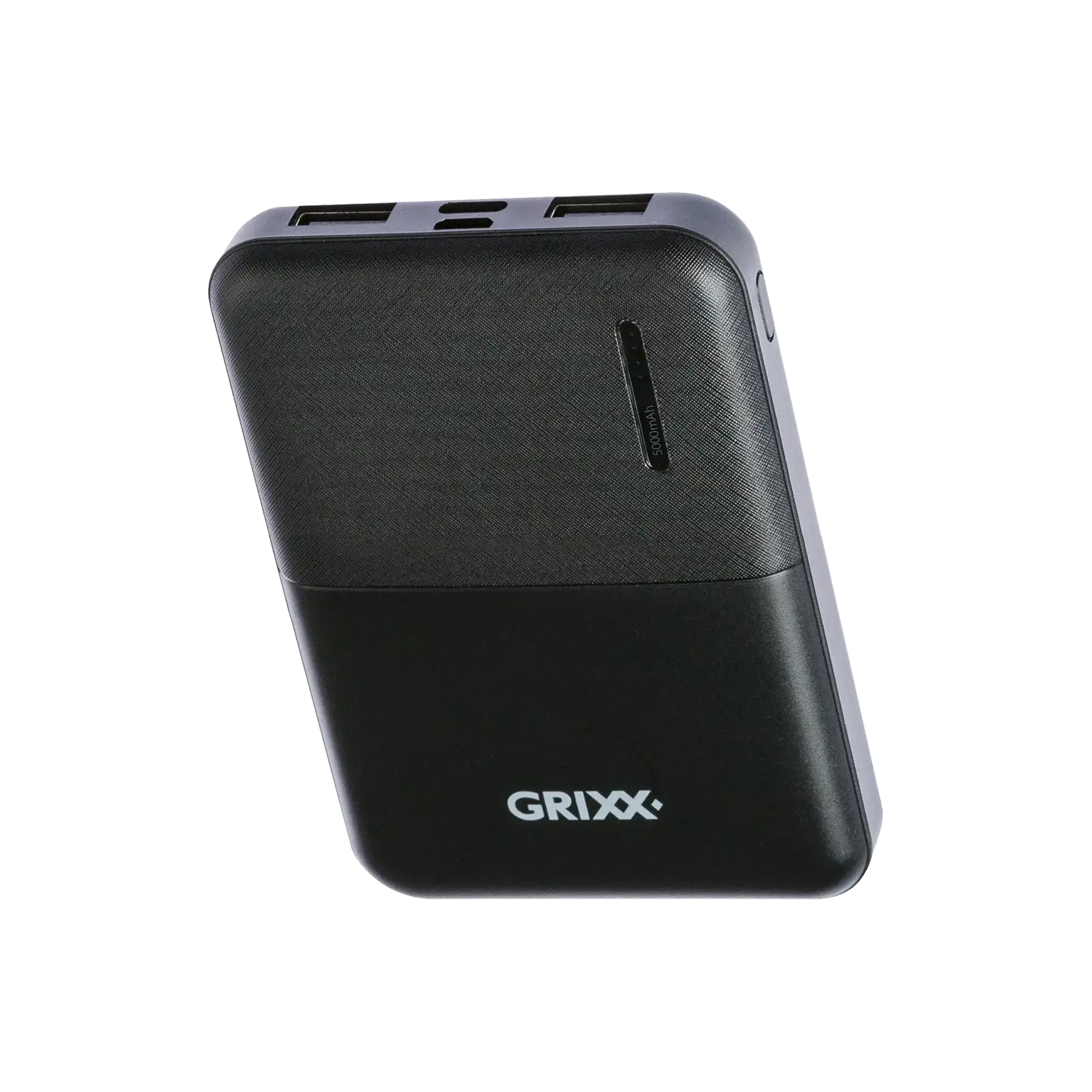 Grixx Powerbank 5000 mAh: jouw compacte krachtpatser