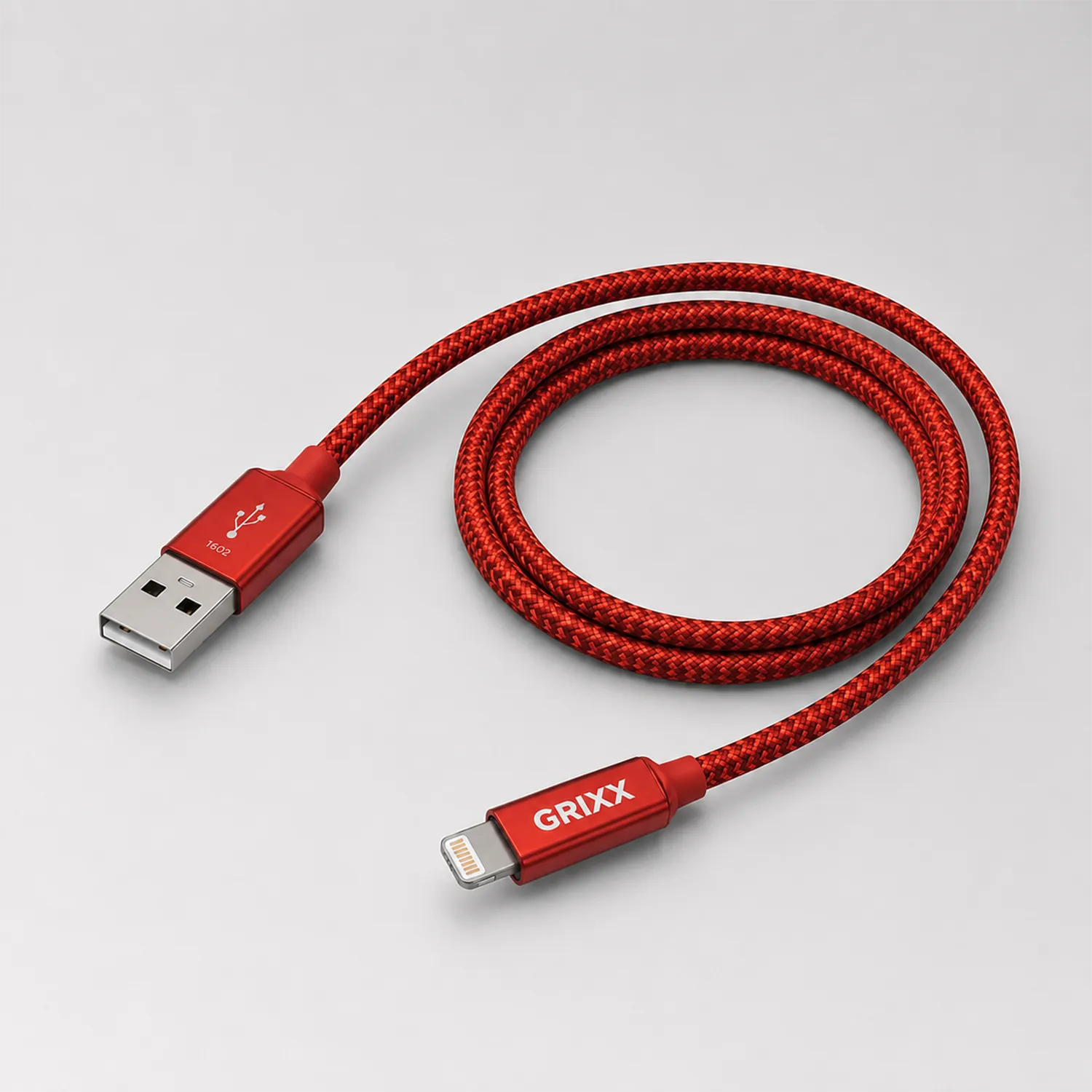 Lightning naar USB-A - 1m rood