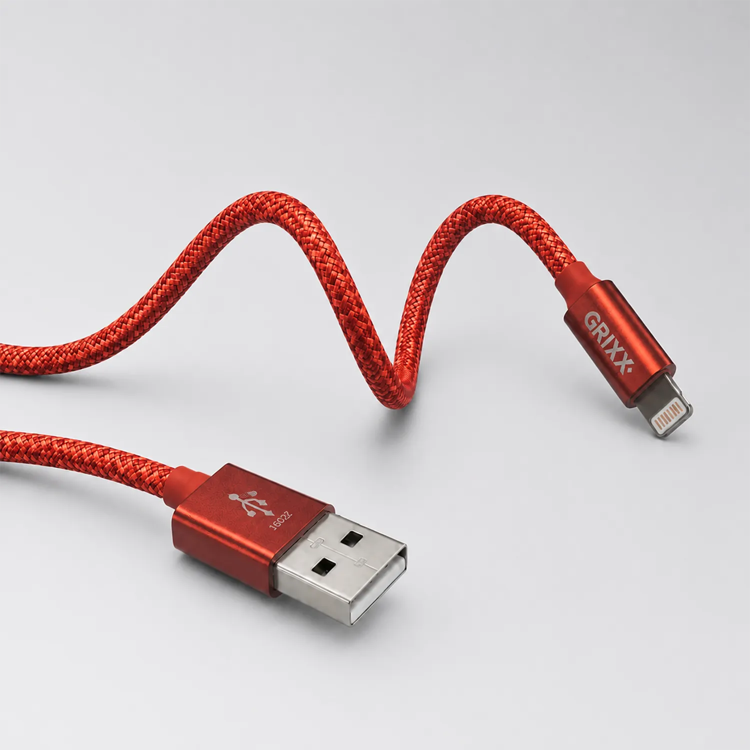 Lightning naar USB-A - 1m rood