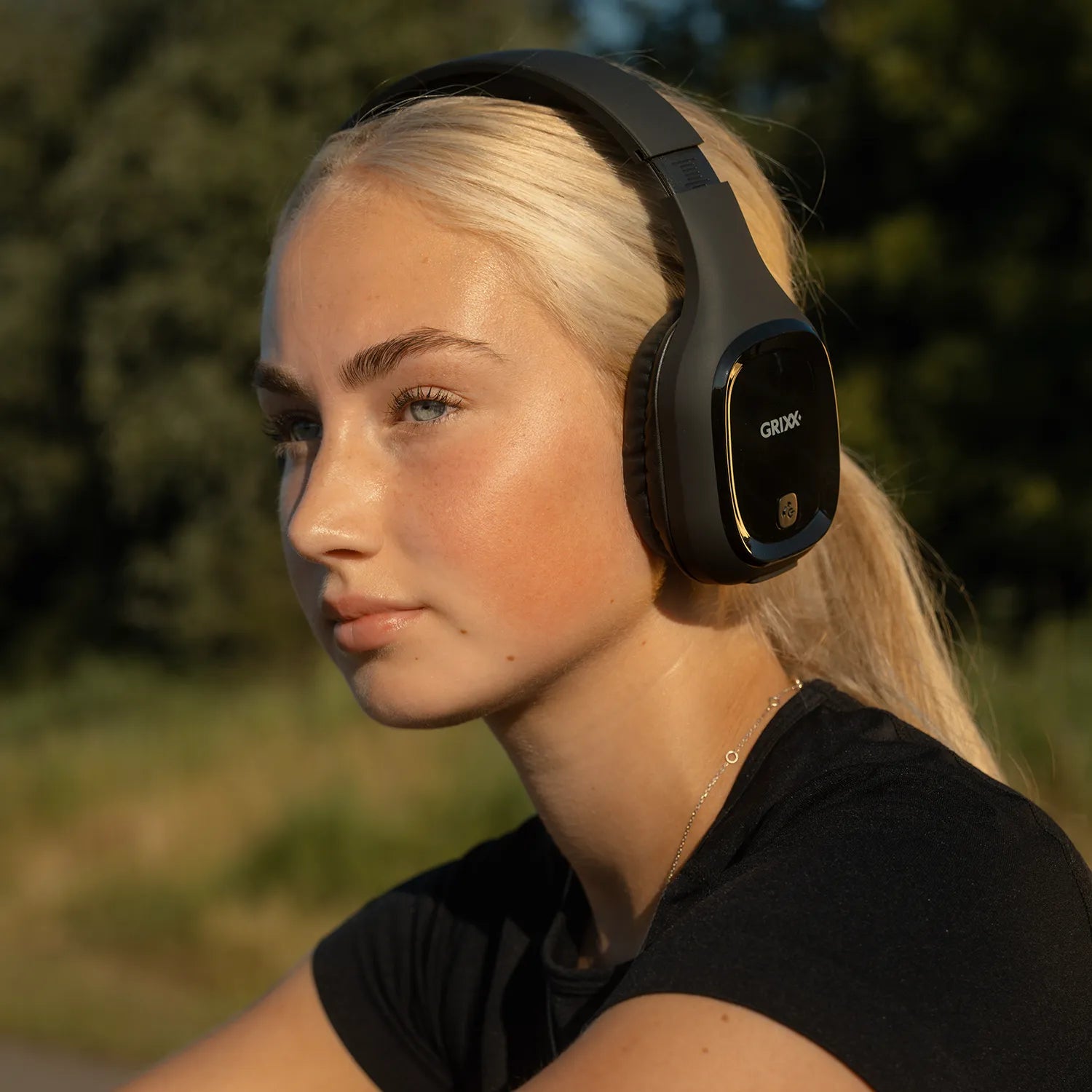 Koptelefoon Bluetooth Overband Zwart