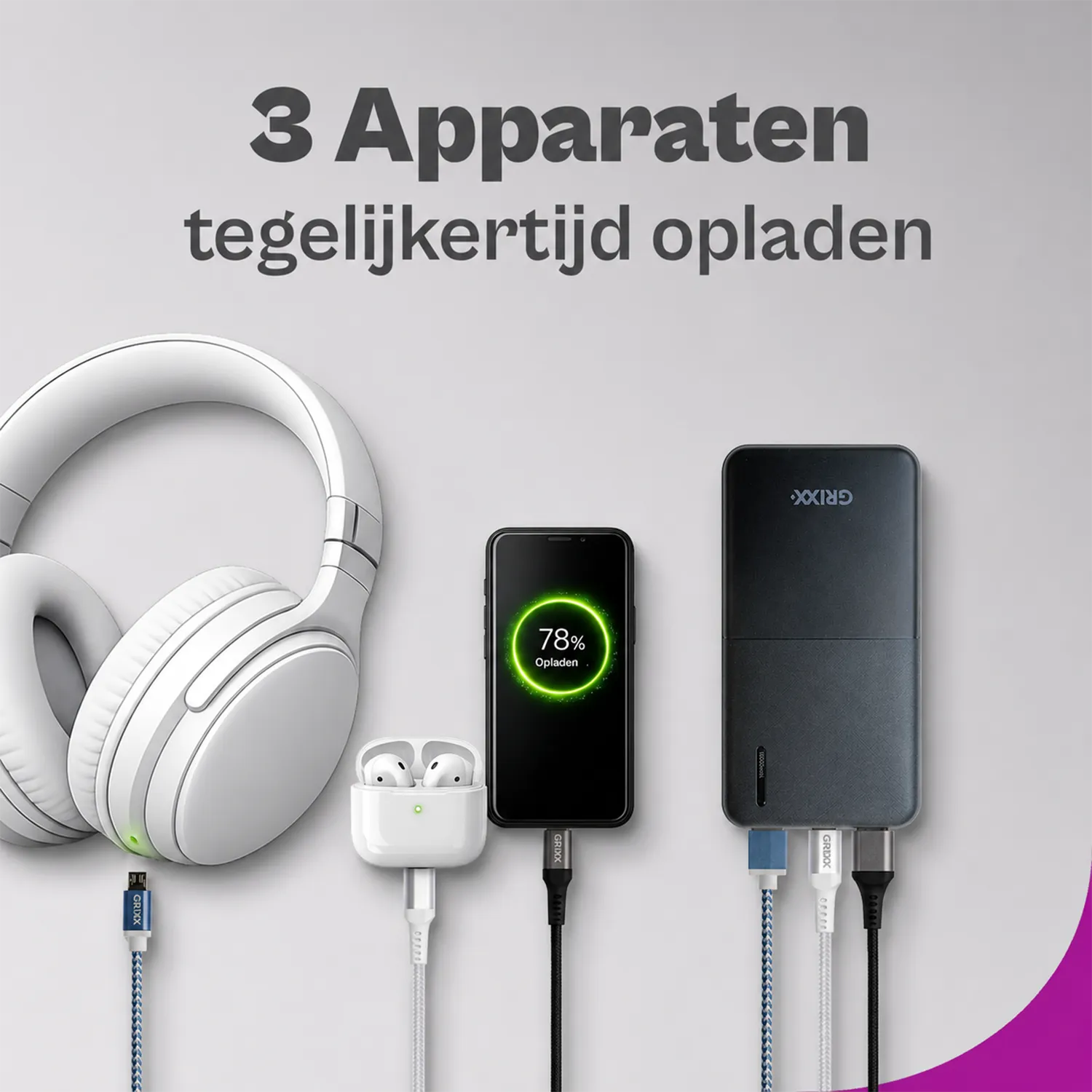 Powerbank 10000mAh fast charging