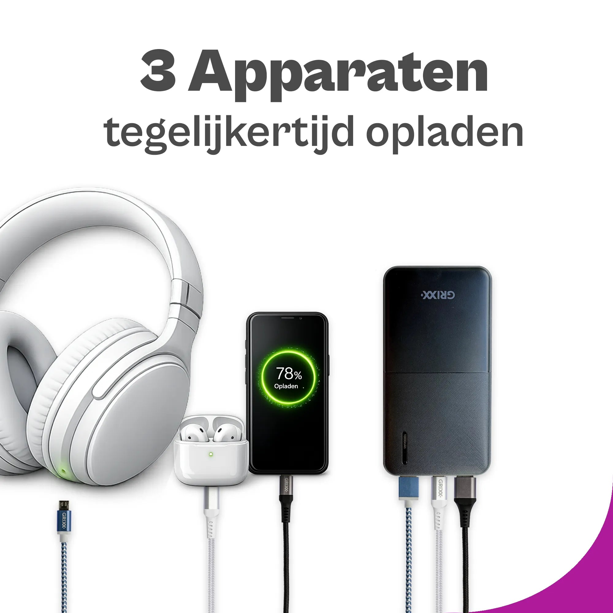 Powerbank 10000mAh fast charging