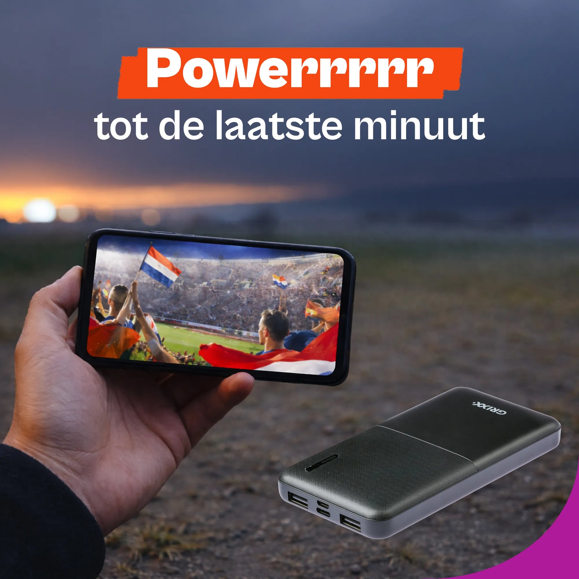 Powerbank 10000mAh fast charging