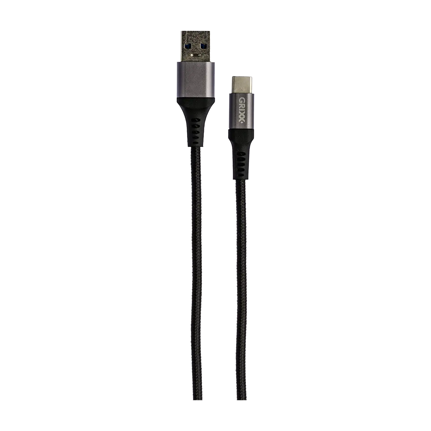 1 meter zwart USB-C naar USB-A Kabel