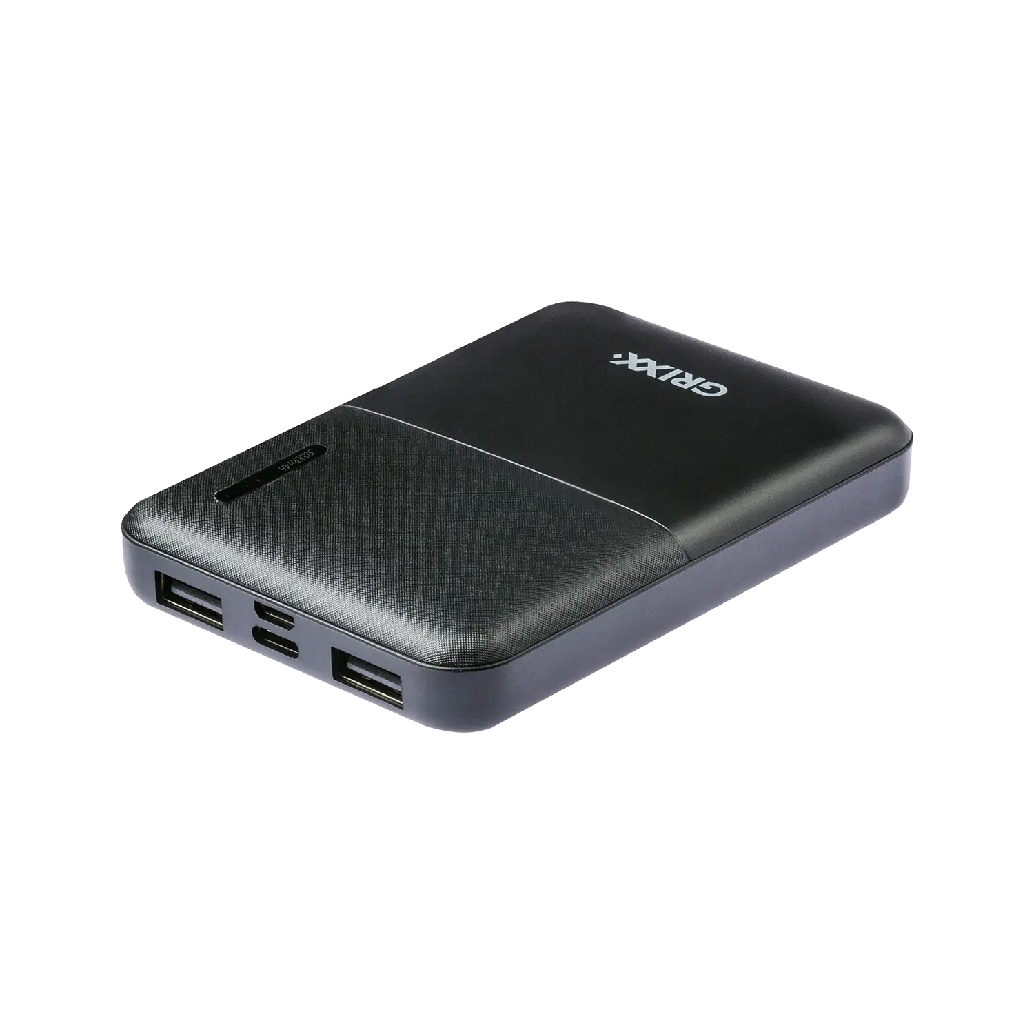 Grixx Powerbank 5000 mAh: jouw compacte krachtpatser