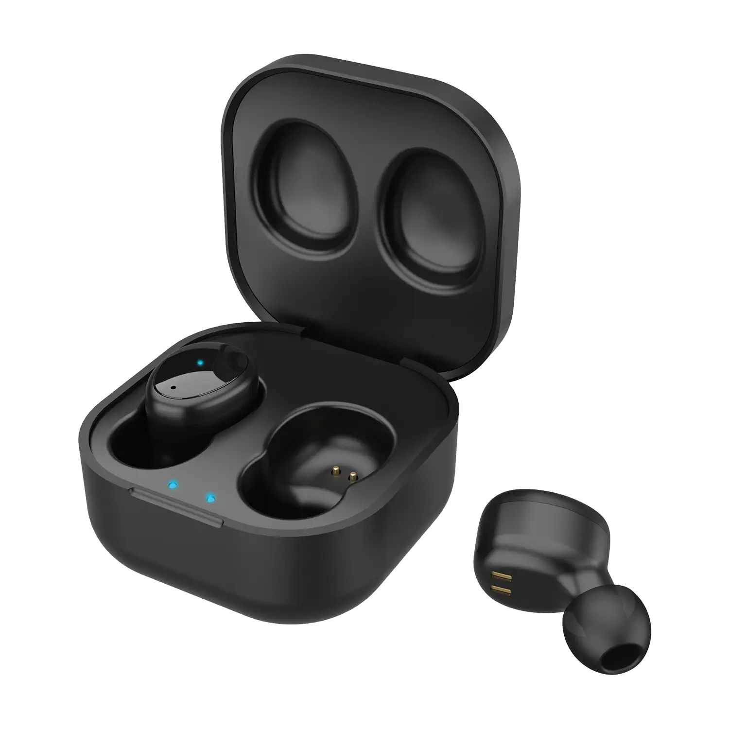 Écouteurs Bluetooth intra-auriculaires TWS Noir