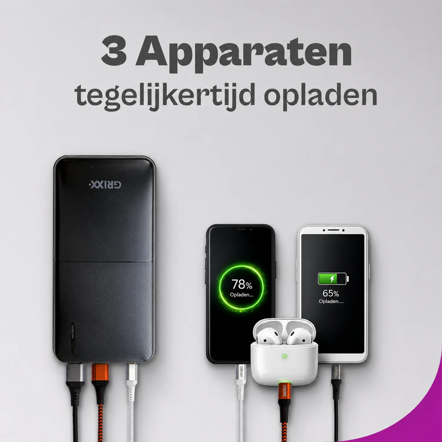 Powerbank 15000 mAh: jouw onvermoeibare reisgenoot