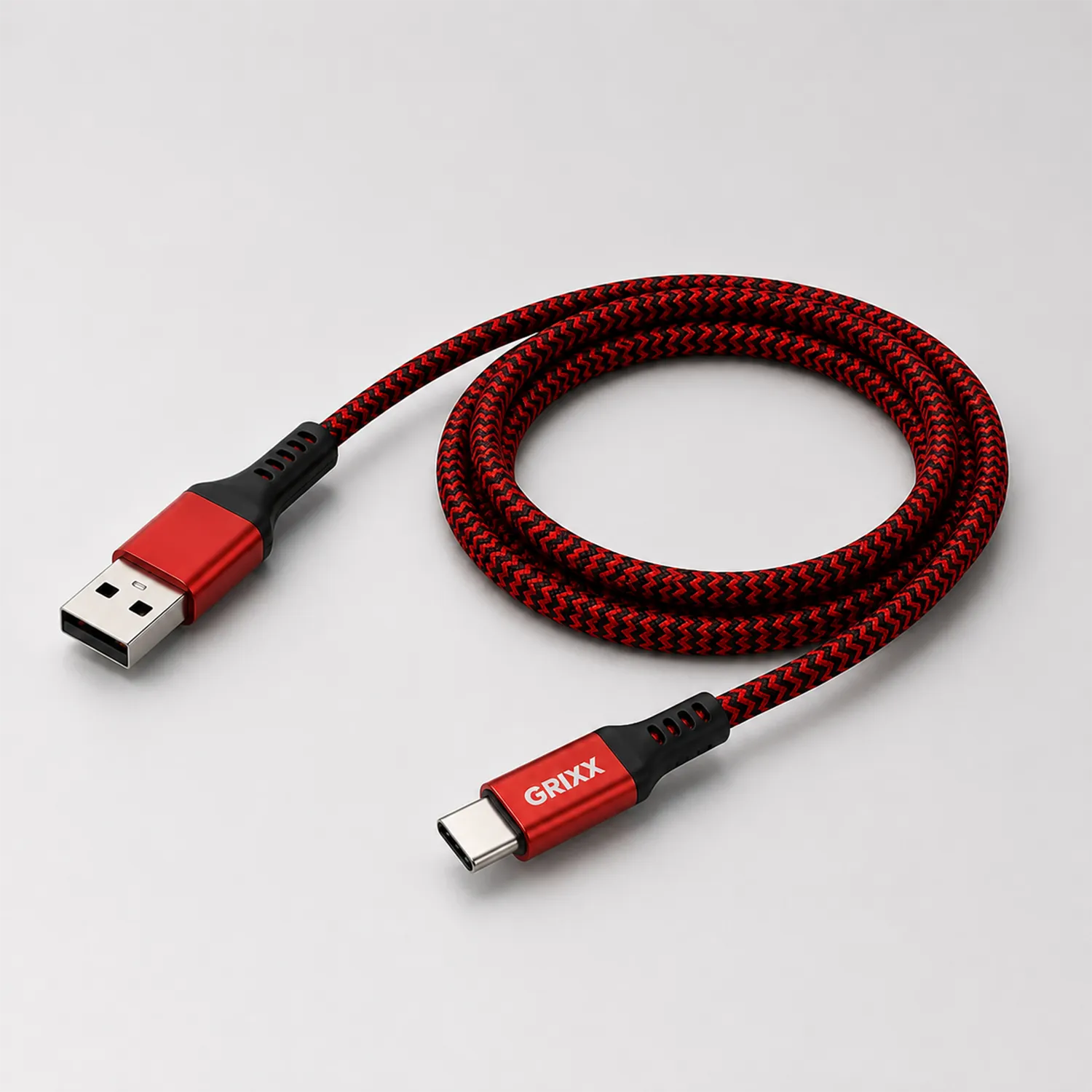 USB-C naar USB-A - 1m rood
