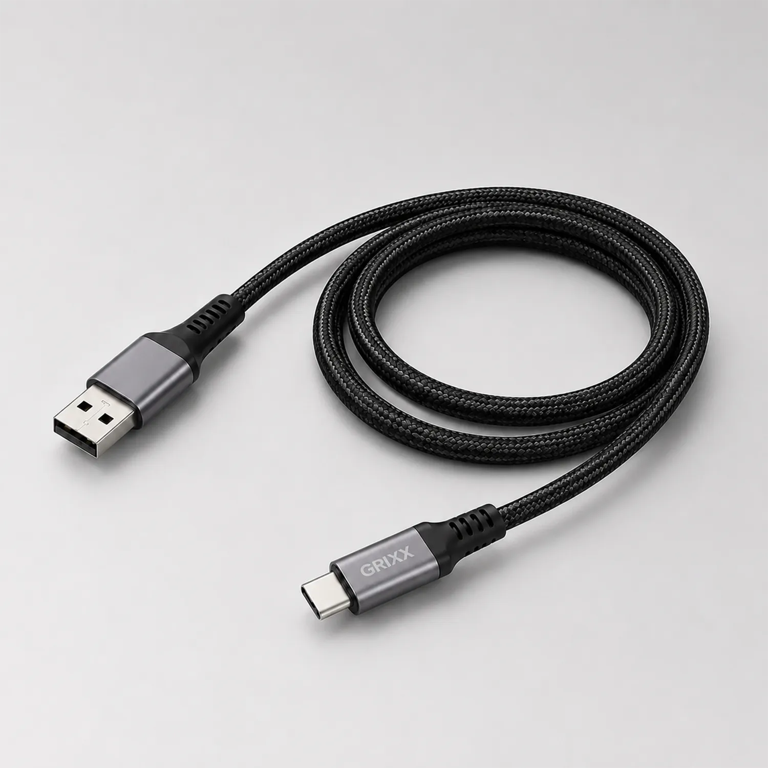 USB-C naar USB-A - 1m zwart