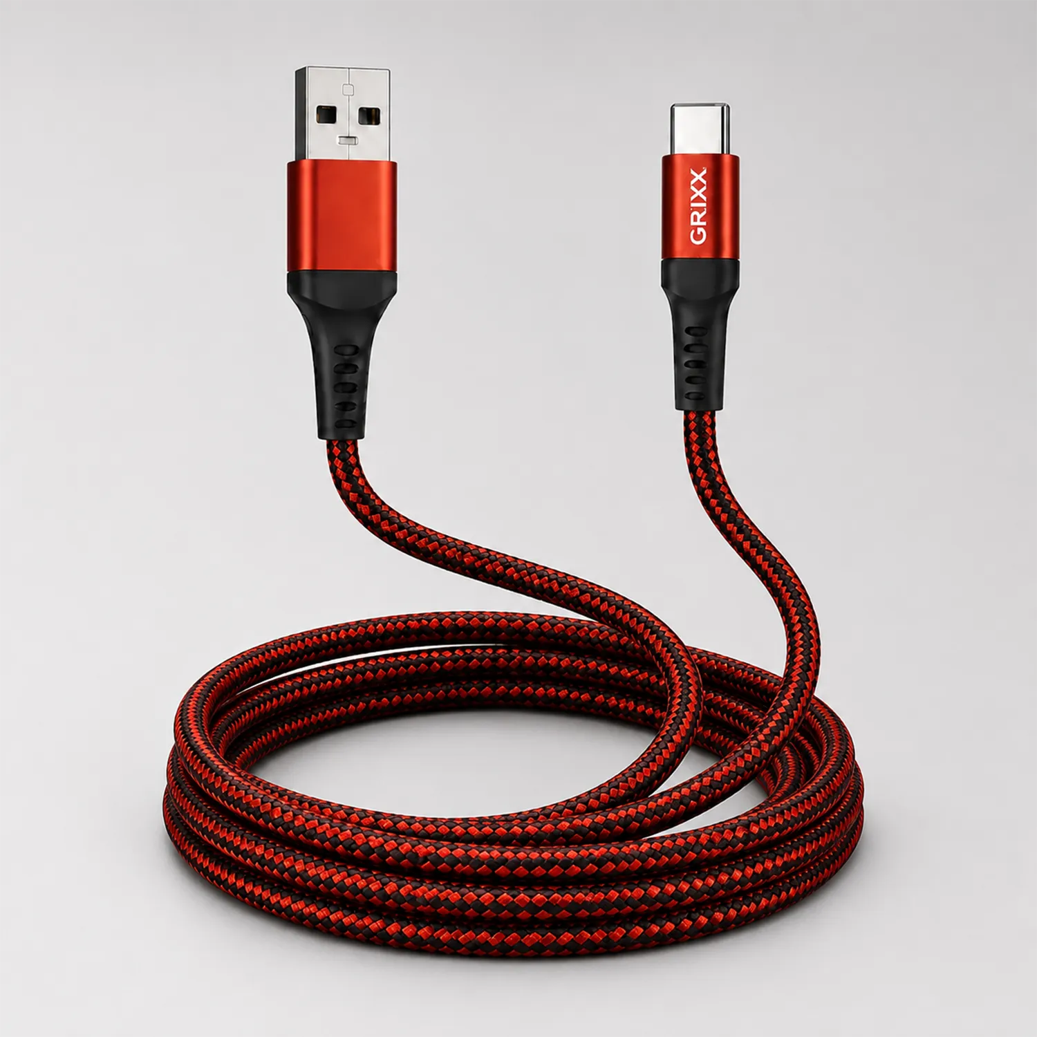 USB-C naar USB-A - 3m rood