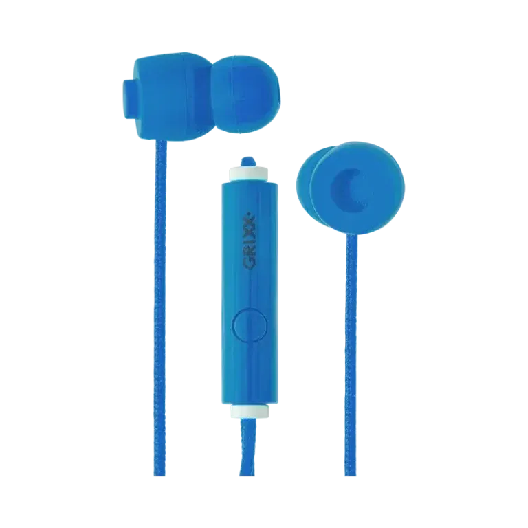 Grixx Koptelefoon Bedraad In-Ear Color, Ingebouwde microfoon, Click systeem