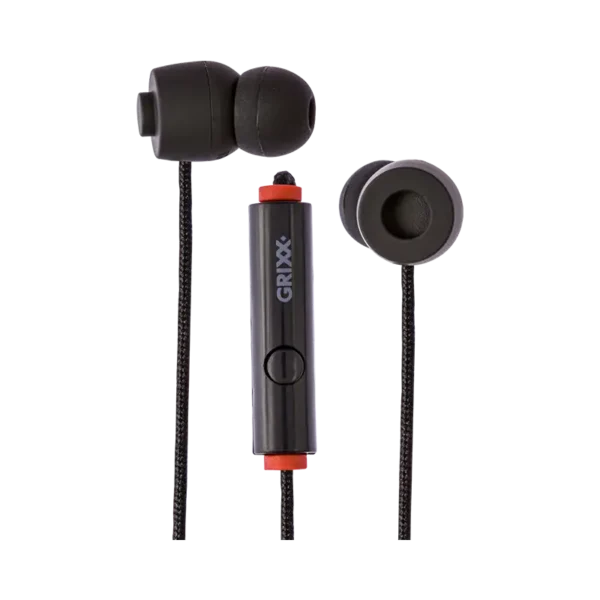 Grixx Koptelefoon Bedraad In-Ear Color, Ingebouwde microfoon, Click systeem