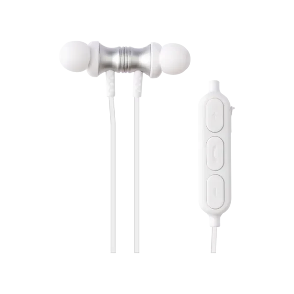 Grixx Koptelefoon Bluetooth In-Ear Click-Series Wit