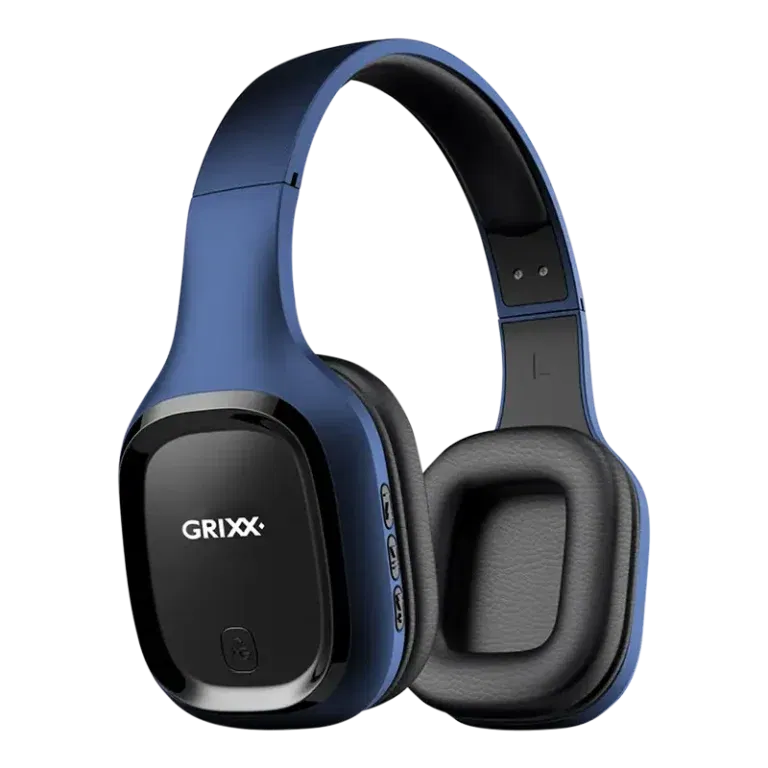 Grixx Koptelefoon Bluetooth Overband, Bluetooth, met microfoon
