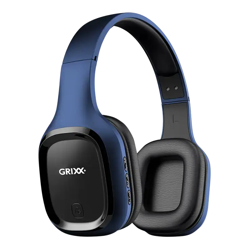 Grixx Koptelefoon Bluetooth Overband, Bluetooth, met microfoon