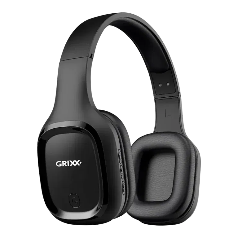 Grixx Koptelefoon Bluetooth Overband, Bluetooth, met microfoon