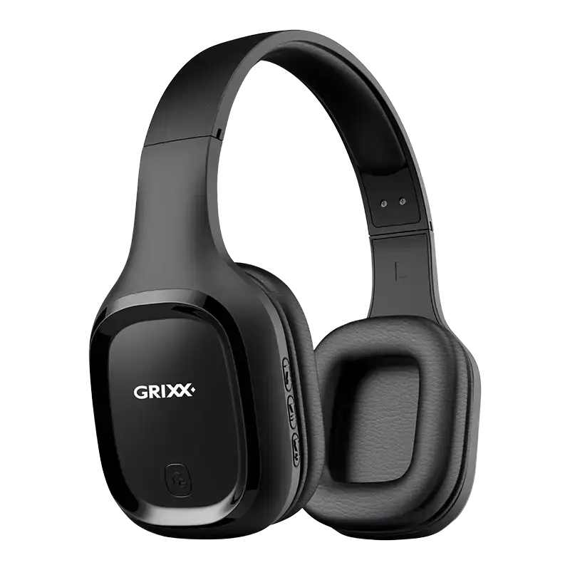 Grixx Koptelefoon Bluetooth Overband, Bluetooth, met microfoon