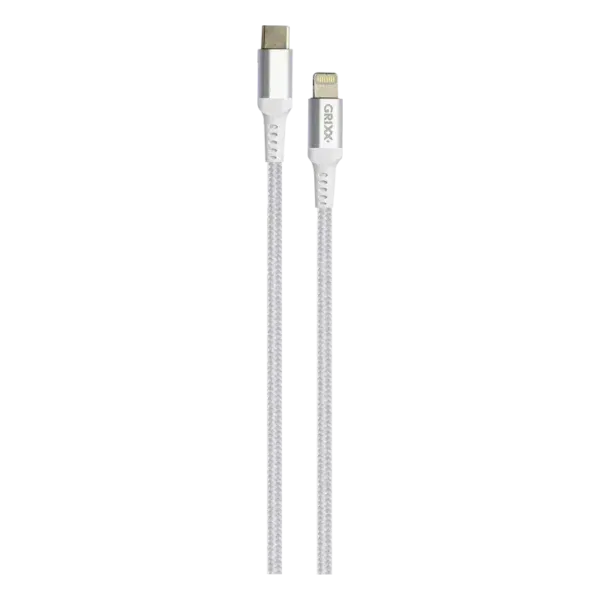 Grixx Lightning naar USB-C Kabel MFI