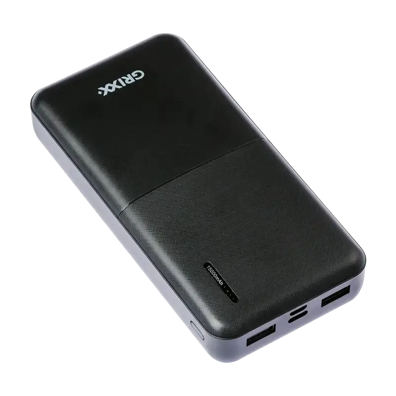 Grixx Powerbank 15.000 mAh